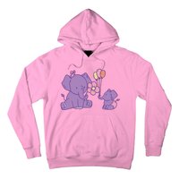 Cute Elephants Hoodie