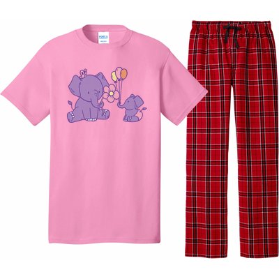 Cute Elephants Pajama Set