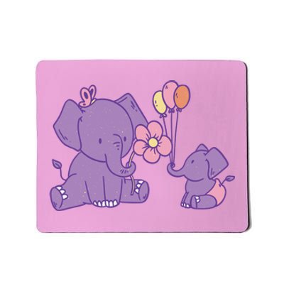 Cute Elephants Mousepad