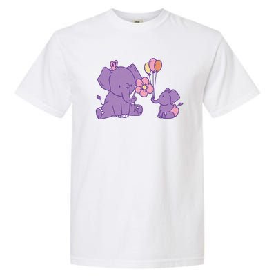 Cute Elephants Garment-Dyed Heavyweight T-Shirt