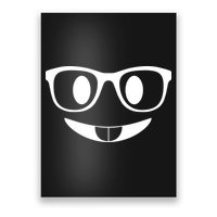 Cute Emoji Nerd Face Poster