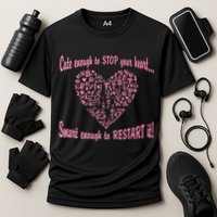 Cute Enough To Stop The Heart Cooling Performance Crew T-Shirt