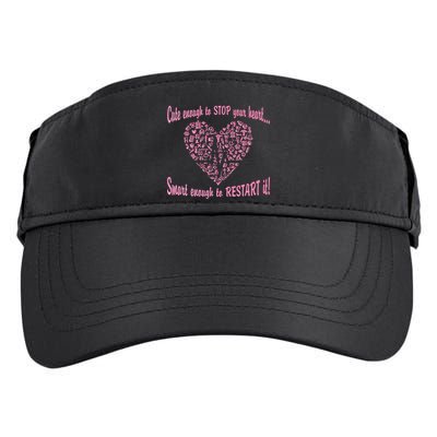 Cute Enough To Stop The Heart Adult Drive Performance Visor