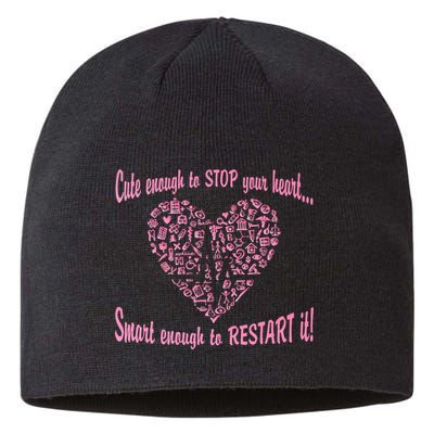 Cute Enough To Stop The Heart Sustainable Beanie