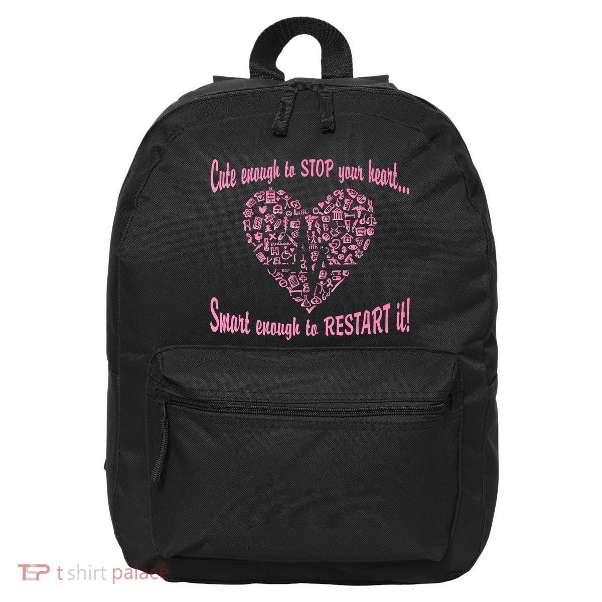 Cute Enough To Stop The Heart 16 in Basic Backpack