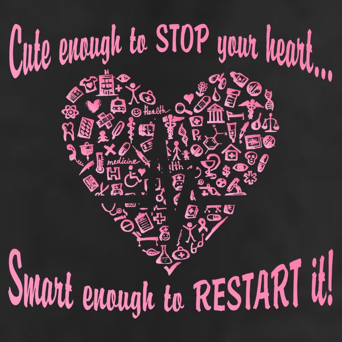 Cute Enough To Stop The Heart Golf Towel
