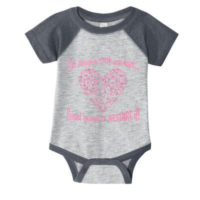 Cute Enough To Stop The Heart Infant Baby Jersey Bodysuit