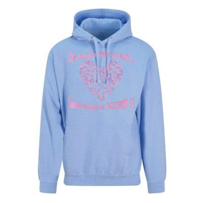 Cute Enough To Stop The Heart Unisex Surf Hoodie