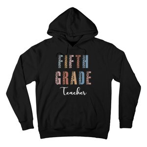 Cute Fifth Grade Teacher Hoodie