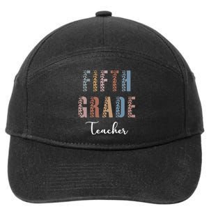 Cute Fifth Grade Teacher 7-Panel Snapback Hat