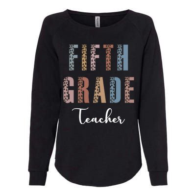 Cute Fifth Grade Teacher Womens California Wash Sweatshirt