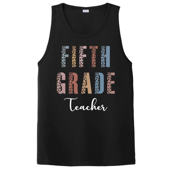 Cute Fifth Grade Teacher PosiCharge Competitor Tank