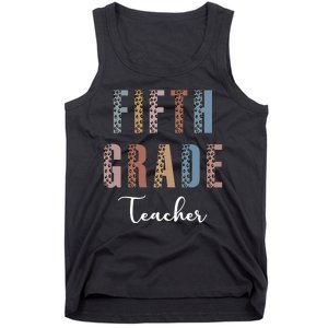 Cute Fifth Grade Teacher Tank Top