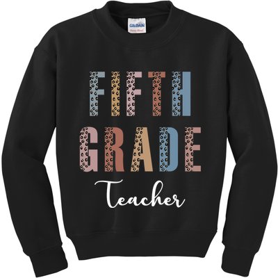 Cute Fifth Grade Teacher Kids Sweatshirt