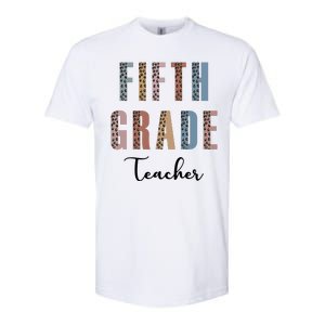 Cute Fifth Grade Teacher Softstyle CVC T-Shirt