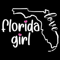 Cute Florida Girl Love 16 in Basic Backpack