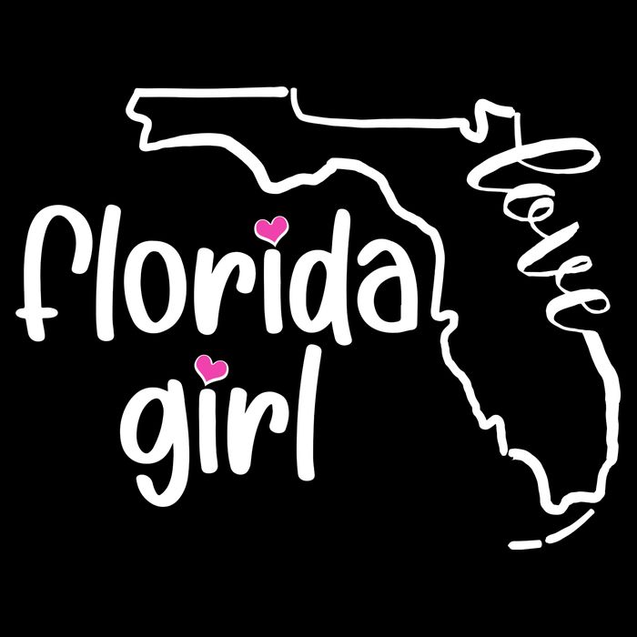 Cute Florida Girl Love 16 in Basic Backpack