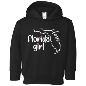 Cute Florida Girl Love Toddler Hoodie