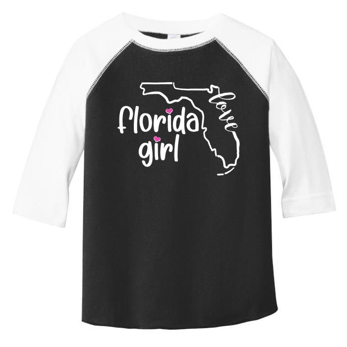 Cute Florida Girl Love Toddler Fine Jersey T-Shirt