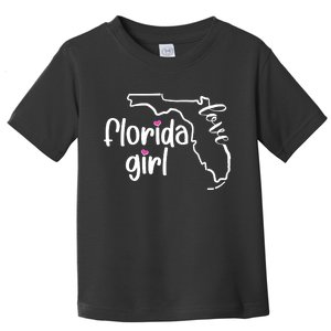 Cute Florida Girl Love Toddler T-Shirt