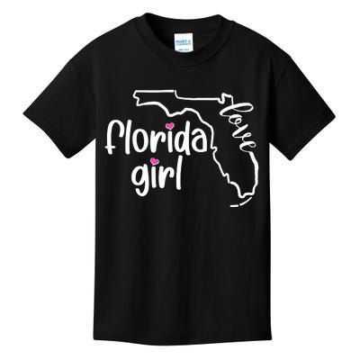 Cute Florida Girl Love Kids T-Shirt