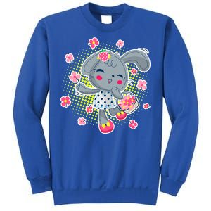 Cute Flower Easter Bunny Sweatshirt