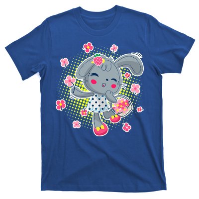 Cute Flower Easter Bunny T-Shirt