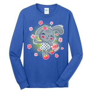 Cute Flower Easter Bunny Tall Long Sleeve T-Shirt