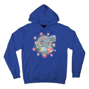 Cute Flower Easter Bunny Tall Hoodie