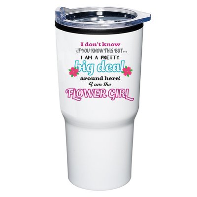 Cute Flower Girl Tumbler