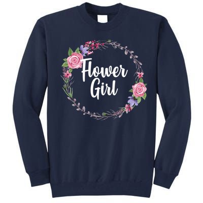 Cute Flower Girl Wedding Tall Sweatshirt