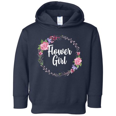 Cute Flower Girl Wedding Toddler Hoodie