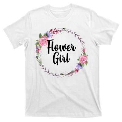 Cute Flower Girl Wedding T-Shirt