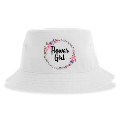 Cute Flower Girl Wedding Sustainable Bucket Hat