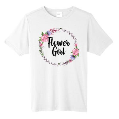 Cute Flower Girl Wedding Tall Fusion ChromaSoft Performance T-Shirt