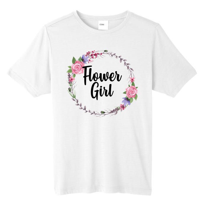 Cute Flower Girl Wedding Tall Fusion ChromaSoft Performance T-Shirt