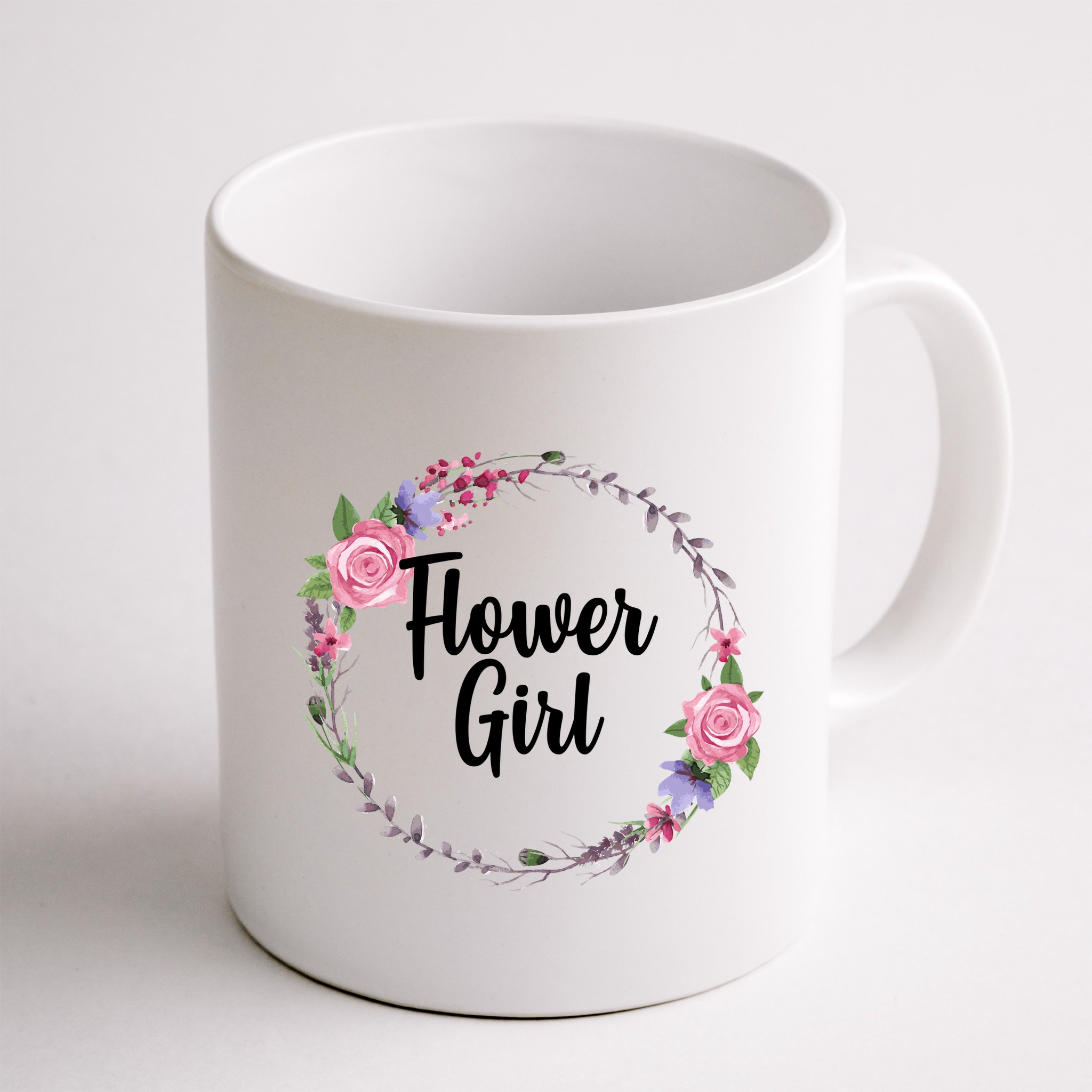 Cute Flower Girl Wedding Mug