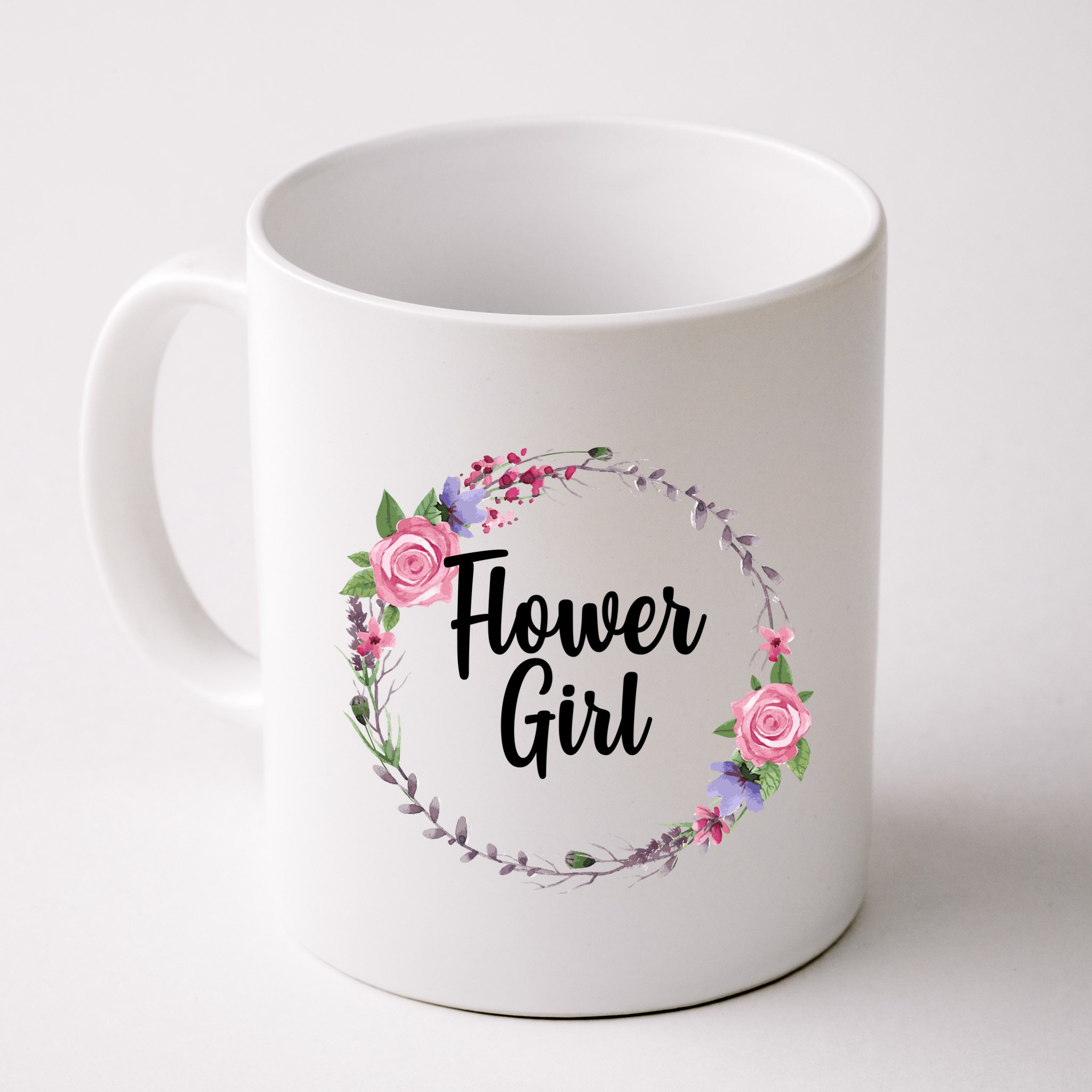 Cute Flower Girl Wedding Mug