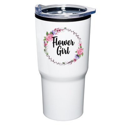 Cute Flower Girl Wedding Tumbler