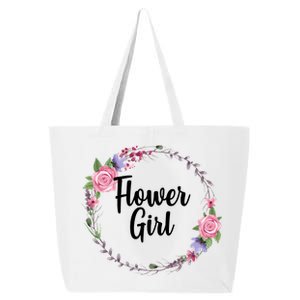 Cute Flower Girl Wedding 25L Jumbo Tote