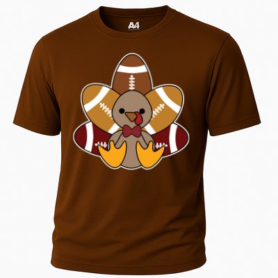 Cute Football Turkey Thanksgiving Performance Shirt