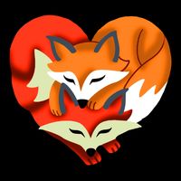 Cute Foxy Heart Fox Lover Sustainable Bucket Hat