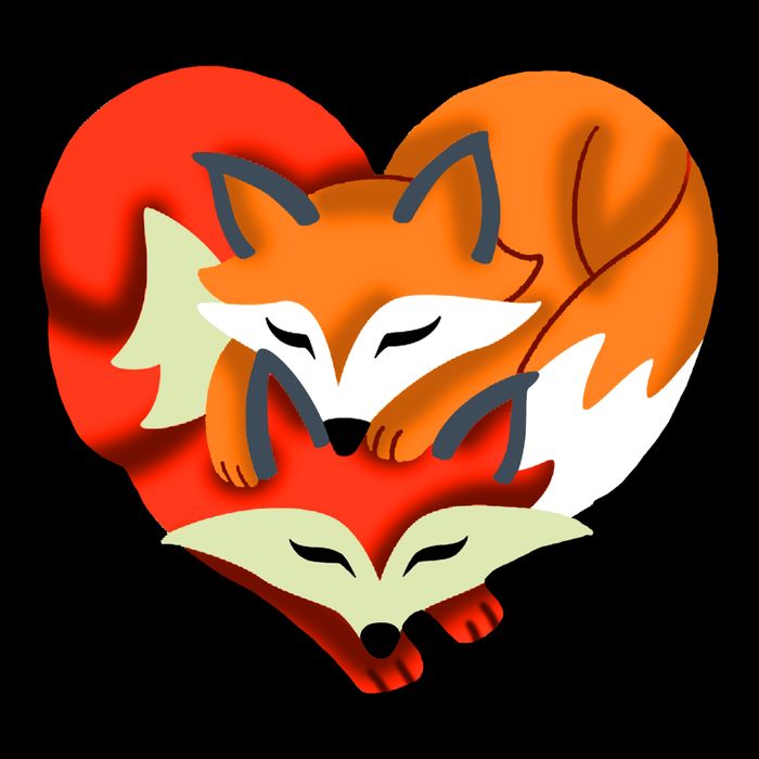 Cute Foxy Heart Fox Lover Sustainable Bucket Hat