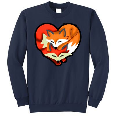 Cute Foxy Heart Fox Lover Sweatshirt