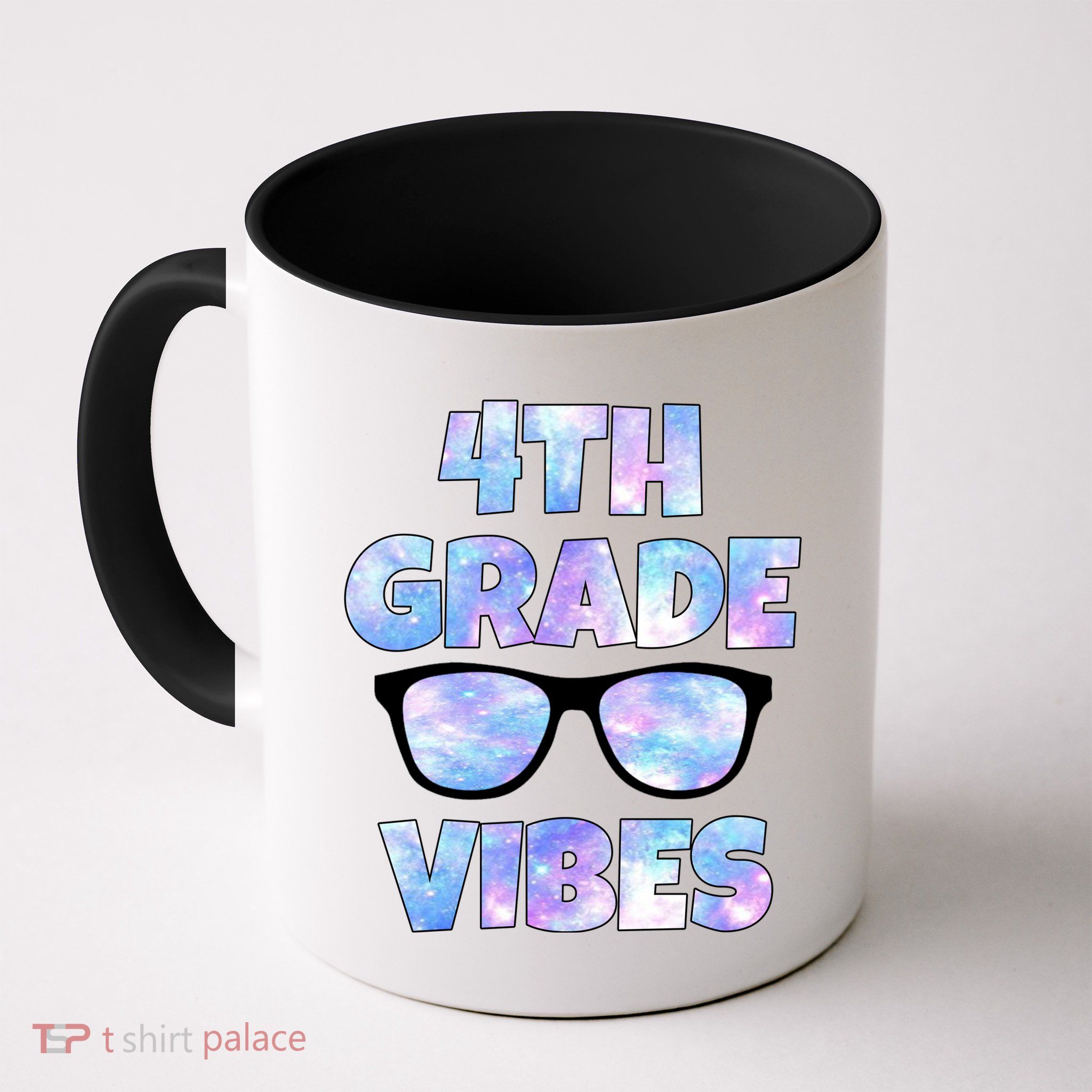 Cute Funny 4th Grade Vibes Cool Sunglasses Mug