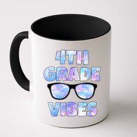 Cute Funny 4th Grade Vibes Cool Sunglasses Mug