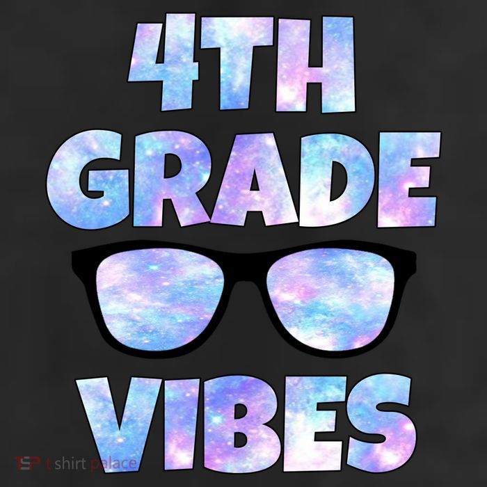 Cute Funny 4th Grade Vibes Cool Sunglasses 11oz C Handle Ceramic Mug