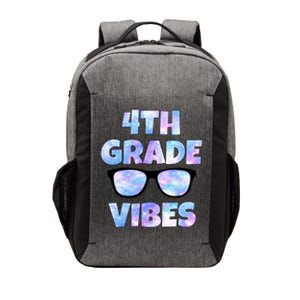 Cute Funny 4th Grade Vibes Cool Sunglasses Vector Backpack