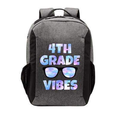 Cute Funny 4th Grade Vibes Cool Sunglasses Vector Backpack