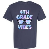 Cute Funny 4th Grade Vibes Cool Sunglasses Garment-Dyed Heavyweight T-Shirt